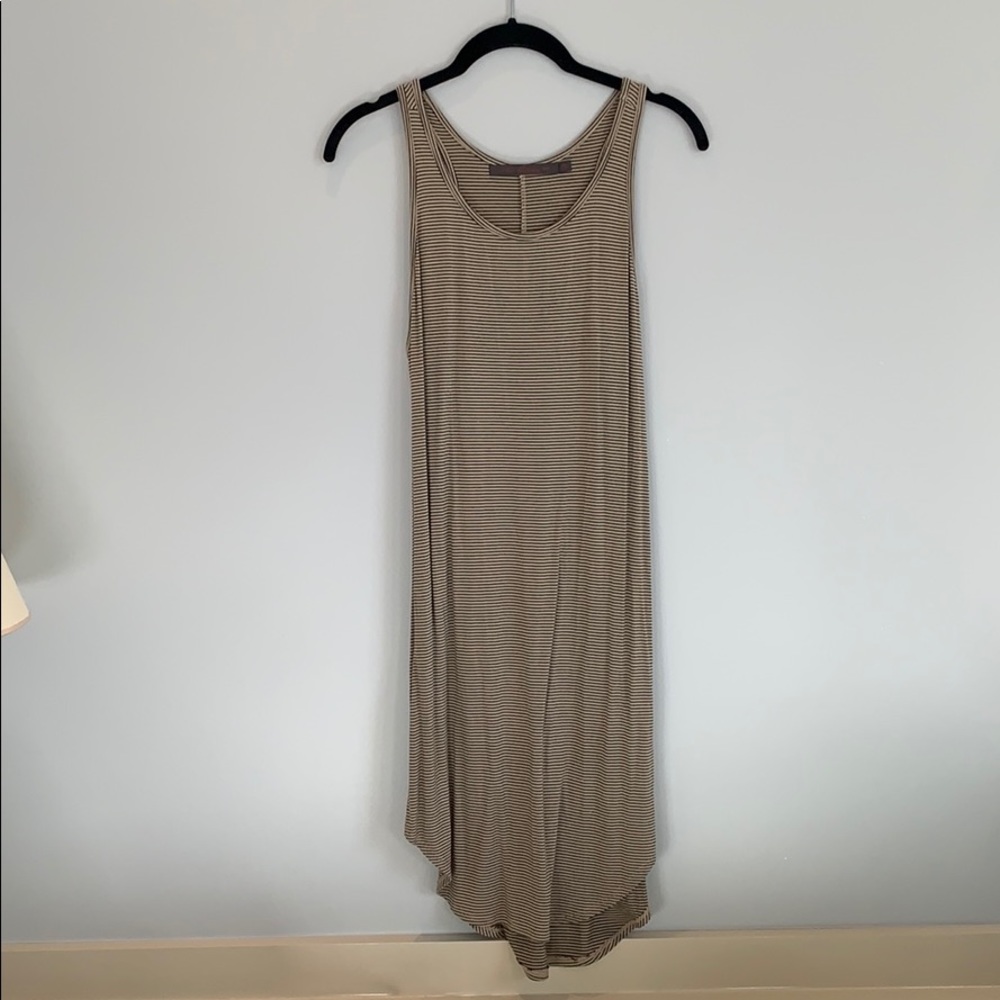 Feel the Piece striped tank dress